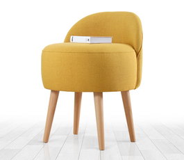 Atelier Del Sofa Puff Bohemio Amarillo
